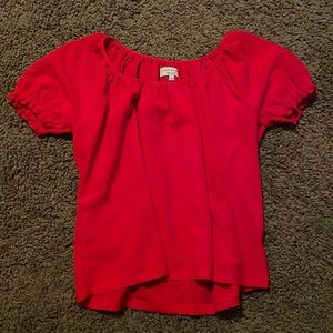 Womens Madewell Texture & Thread Blouse